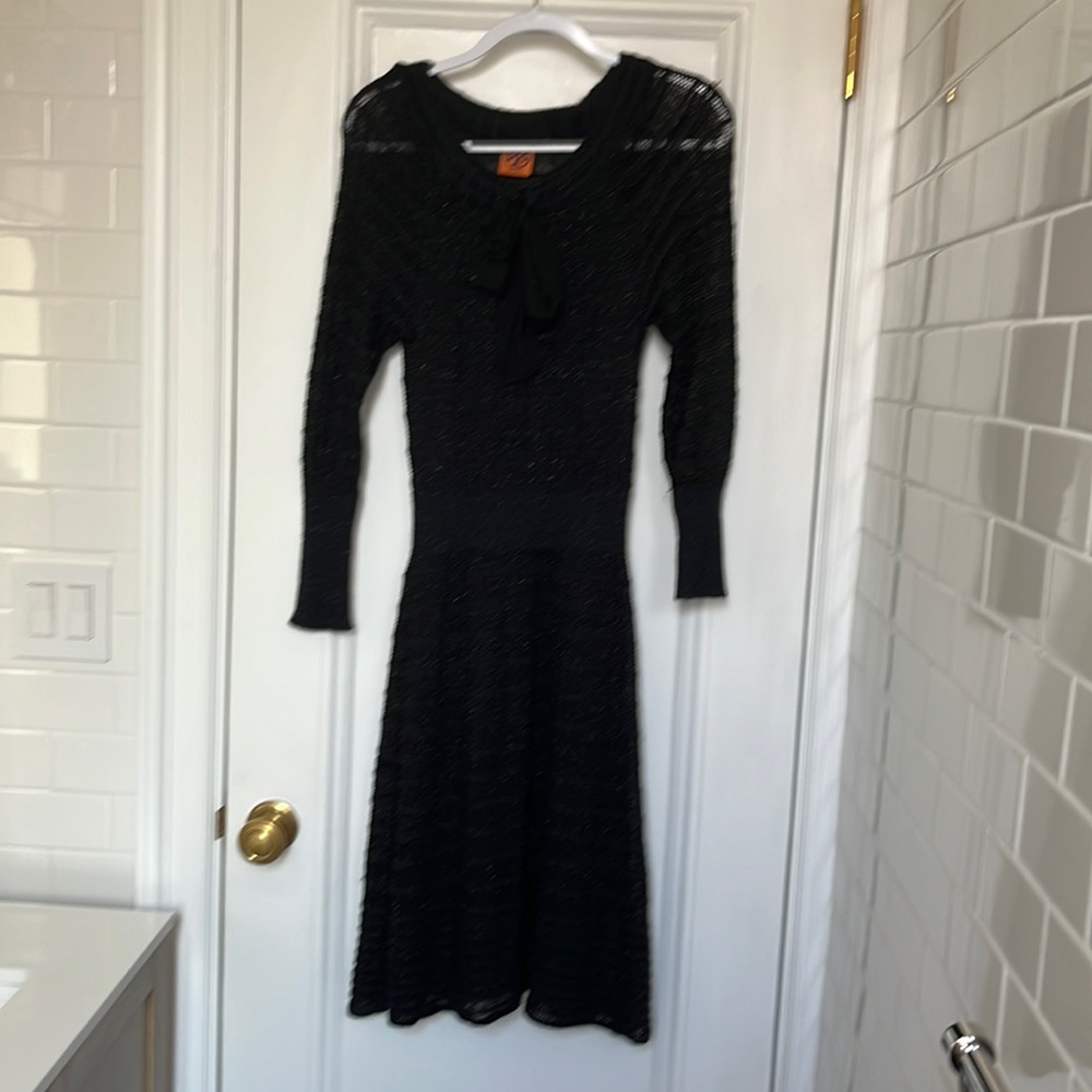 Tory Burch Knit Dress with Black Lurex thread